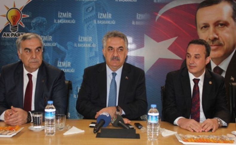 Yazıcı'dan AK Parti İzmir İl Başkanlığı'na ziyaret