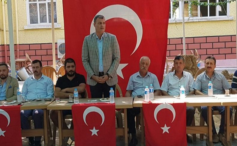 Yeni başkan atanmayınca eski başkanla bayramlaştılar