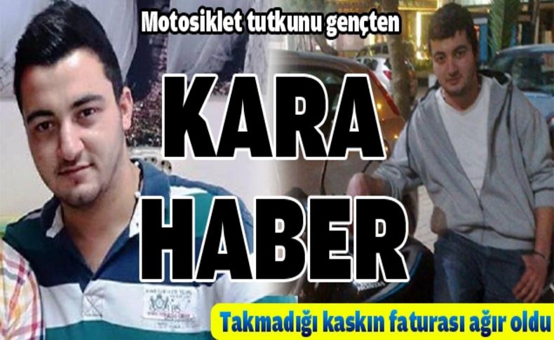 Yeni aldığı Motorsiklet canından etti