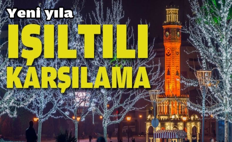 Yeni yıla “ışıltılı” karşılama