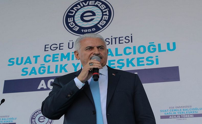 Yıldırım yerleşkeyi açtı, CHP'li Başkan'a teşekkür etti