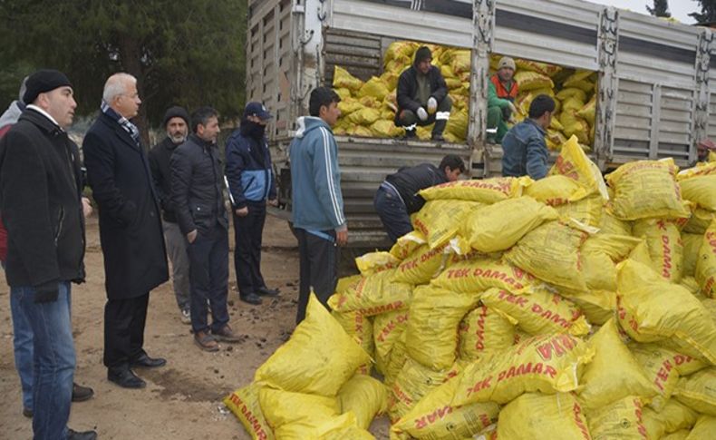 Yoksulların kömürü Torbalı Belediyesi’nden