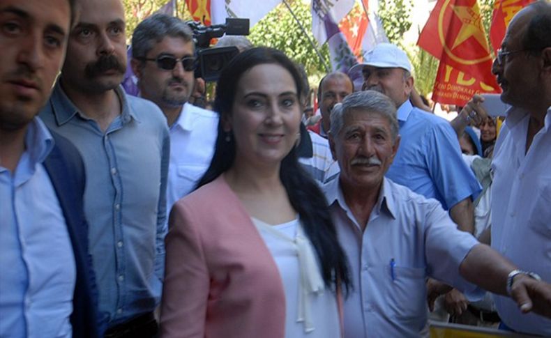 HDP Eş Genel Başkanı Yüksekdağ İzmir'de konuştu