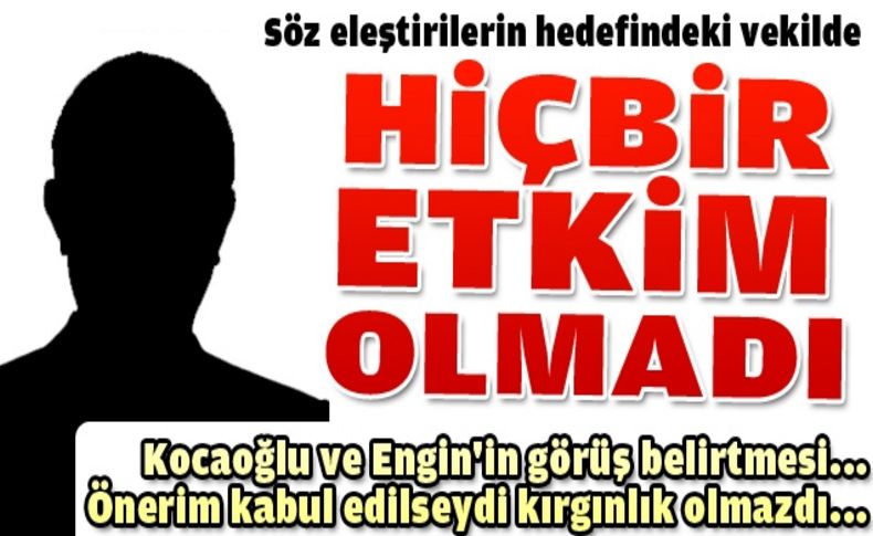 Yüksel eleştirilere yanıt verdi