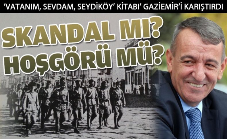 Yunan yazarın kitabı, Gaziemir'i karıştırdı