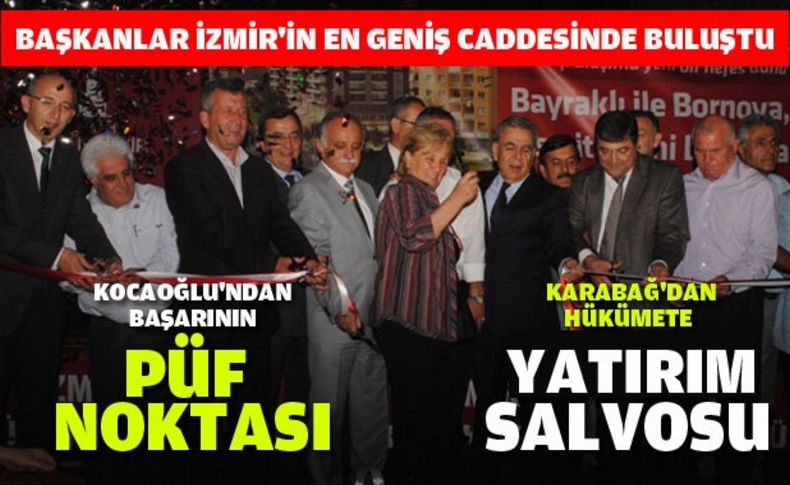 Yüzbaşı İbrahim Hakkı Caddesi başkanları buluşturdu