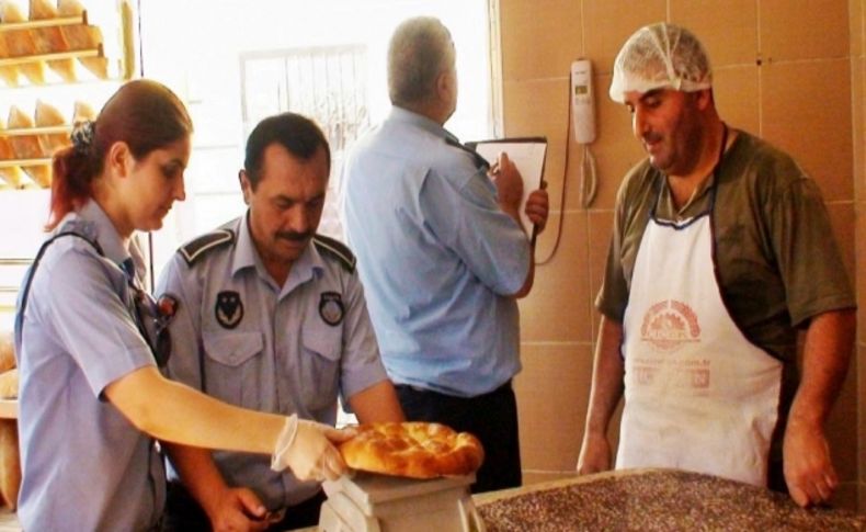 Zabıtadan fırınlara Ramazan pidesi denetimi