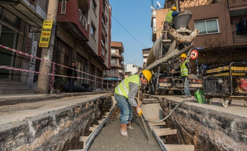 Gültepe’deki yağmur suyu sorunu çözülüyor